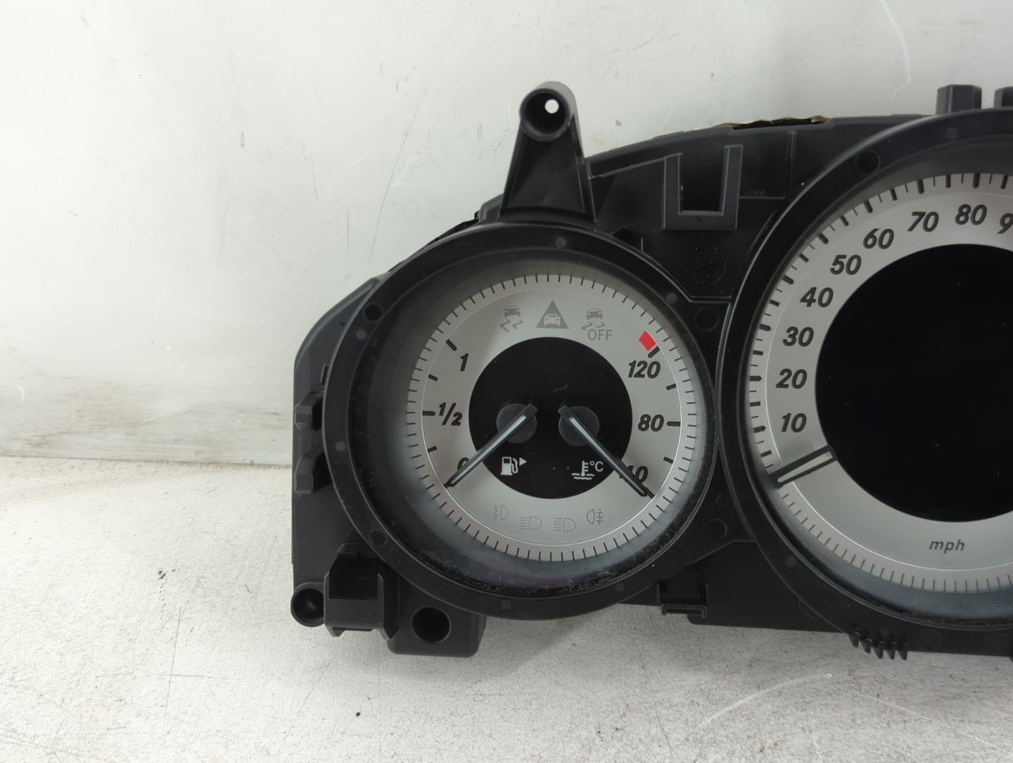 2012 Mercedes-Benz C250 Instrument Cluster Speedometer Gauges P/N:A 204 900 38 08 Fits OEM Used Auto Parts - Oemusedautoparts1.com