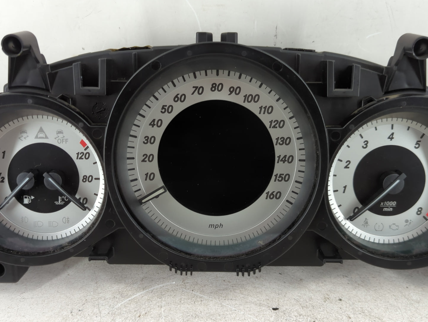 2012 Mercedes-Benz C250 Instrument Cluster Speedometer Gauges P/N:A 204 900 38 08 Fits OEM Used Auto Parts - Oemusedautoparts1.com