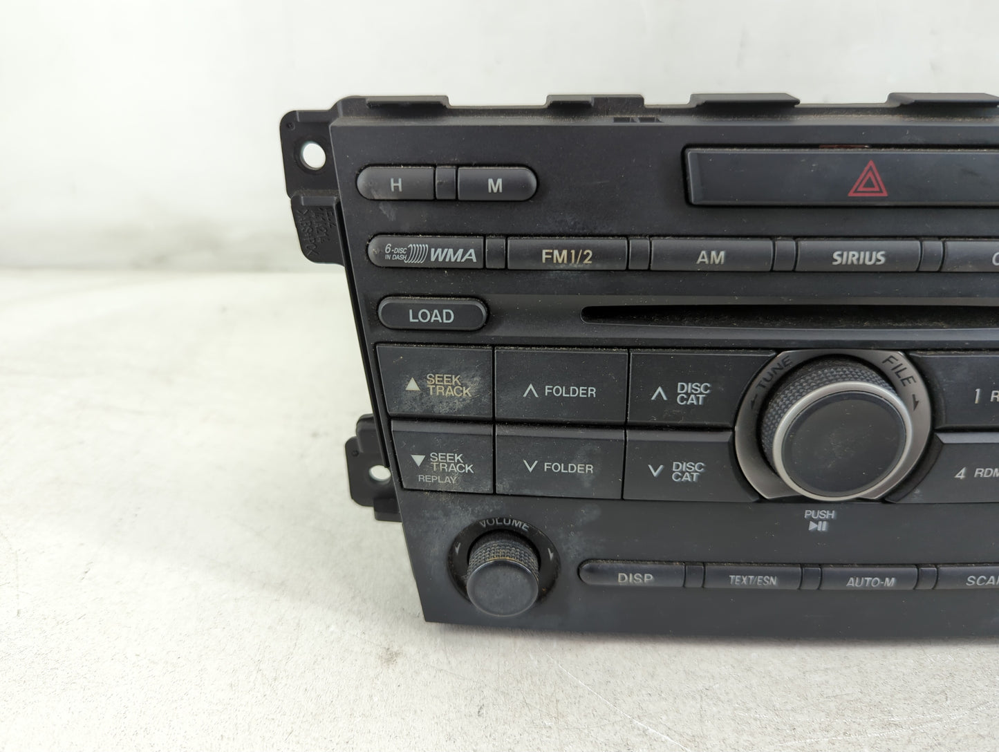 2010-2012 Mazda Cx-7 Radio AM FM Cd Player Receiver Replacement P/N:EH45 66 ARXA Fits Fits 2010 2011 2012 OEM Used Auto Parts