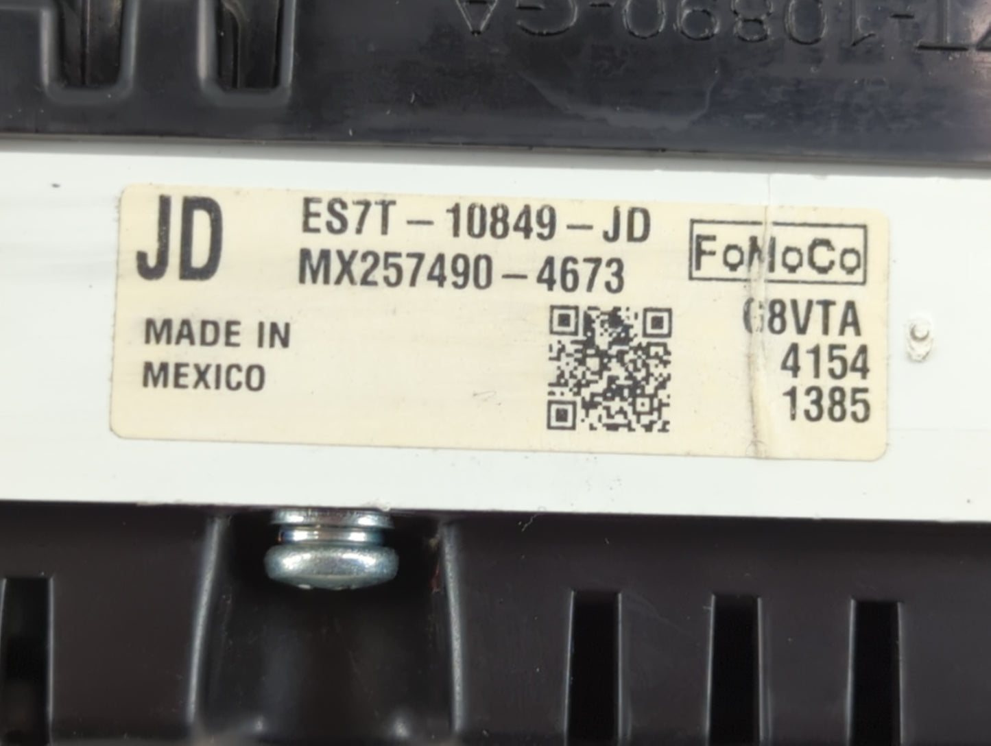 2014 Ford Fusion Instrument Cluster Speedometer Gauges P/N:ES7T-10849-JD ES7T-10849-JC Fits OEM Used Auto Parts - Oemusedautoparts1.com