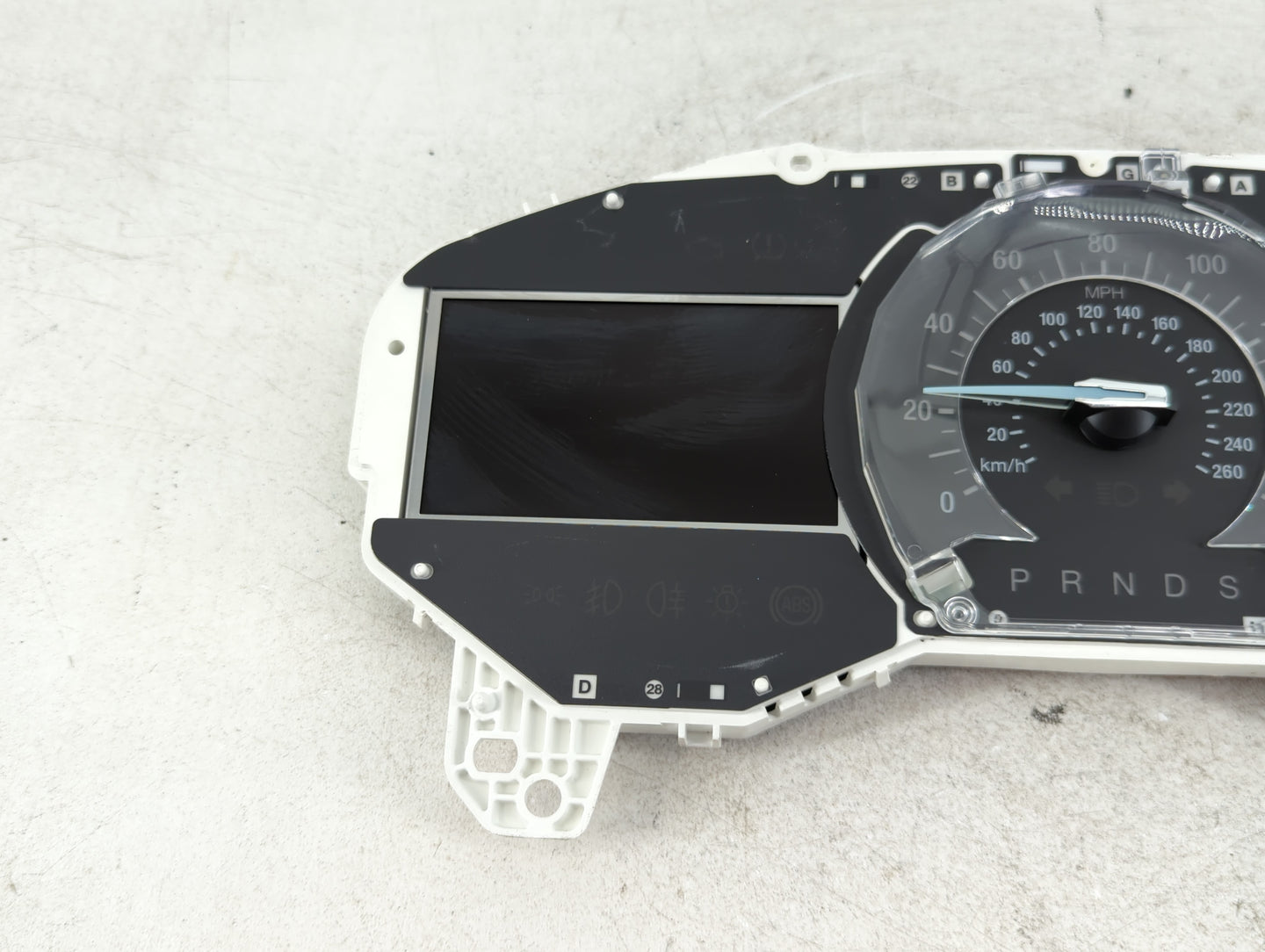 2014 Ford Fusion Instrument Cluster Speedometer Gauges P/N:ES7T-10849-JD ES7T-10849-JC Fits OEM Used Auto Parts - Oemusedautoparts1.com