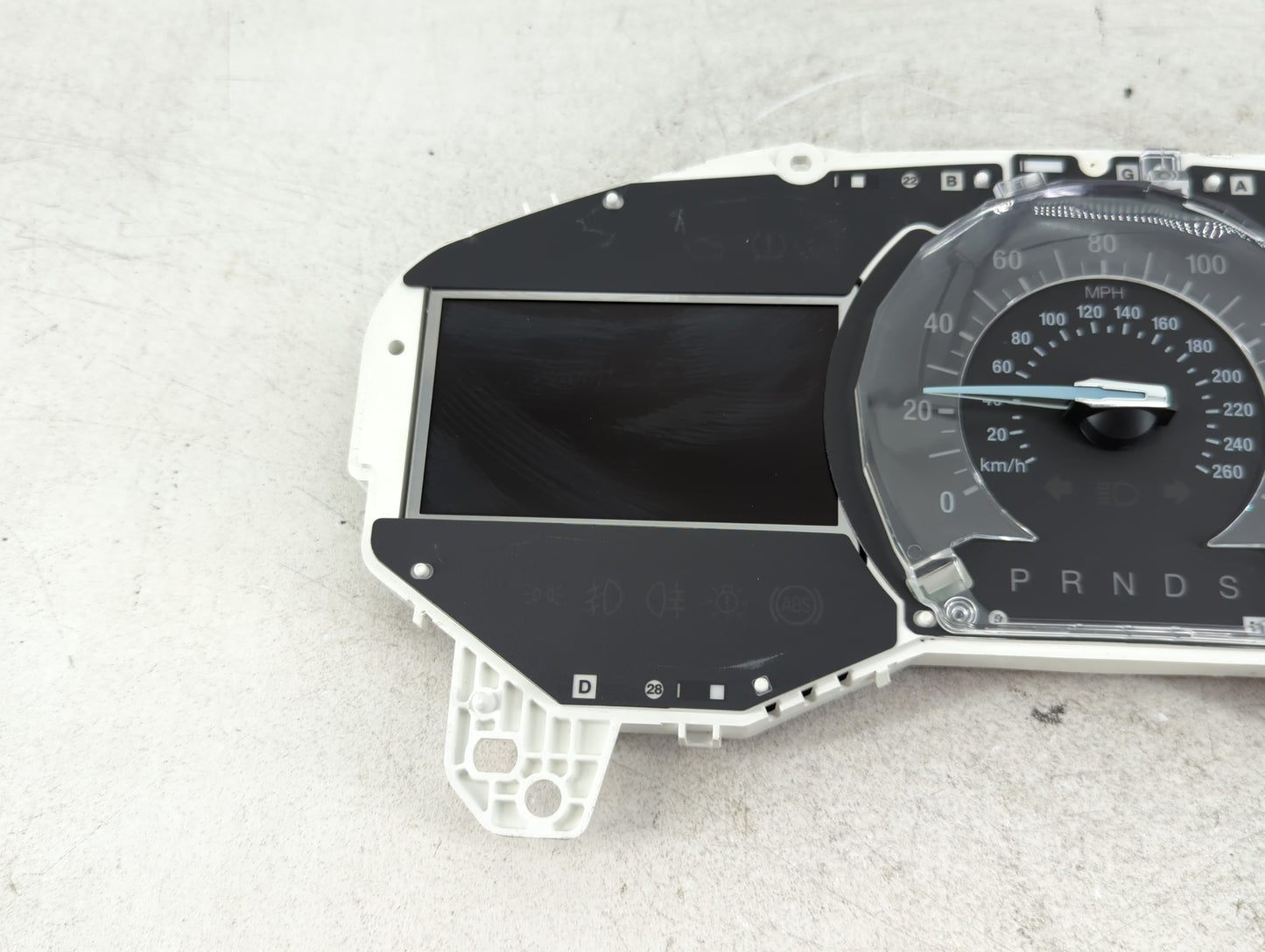 2014 Ford Fusion Instrument Cluster Speedometer Gauges P/N:ES7T-10849-JD ES7T-10849-JC Fits OEM Used Auto Parts - Oemusedautoparts1.com