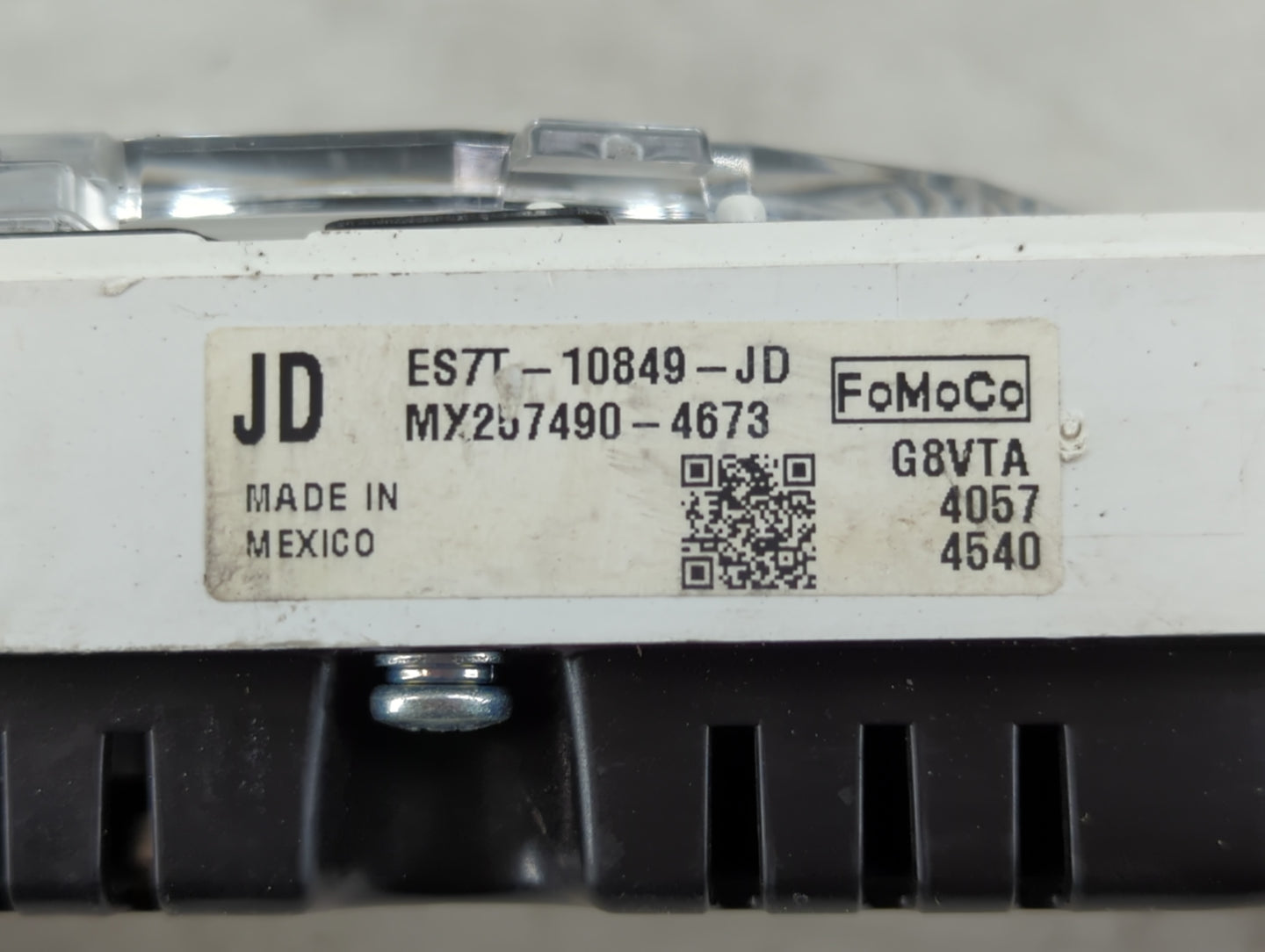 2014 Ford Fusion Instrument Cluster Speedometer Gauges P/N:ES7T-10849-JD ES7T-10849-JC Fits OEM Used Auto Parts - Oemusedautoparts1.com