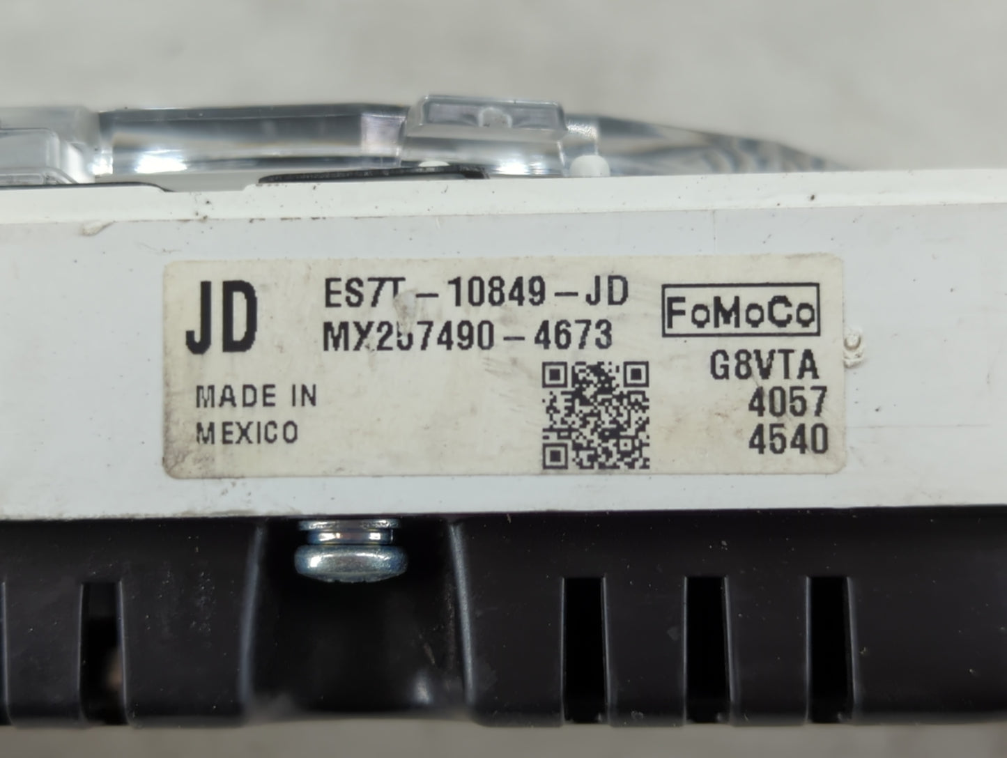 2014 Ford Fusion Instrument Cluster Speedometer Gauges P/N:ES7T-10849-JD ES7T-10849-JC Fits OEM Used Auto Parts - Oemusedautoparts1.com