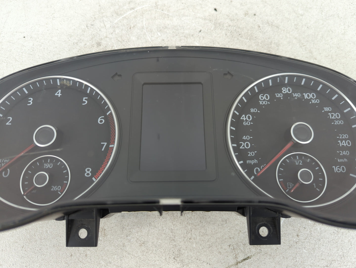 2014 Volkswagen Jetta Instrument Cluster Speedometer Gauges P/N:5C6 920 973 B Fits OEM Used Auto Parts - Oemusedautoparts1.com