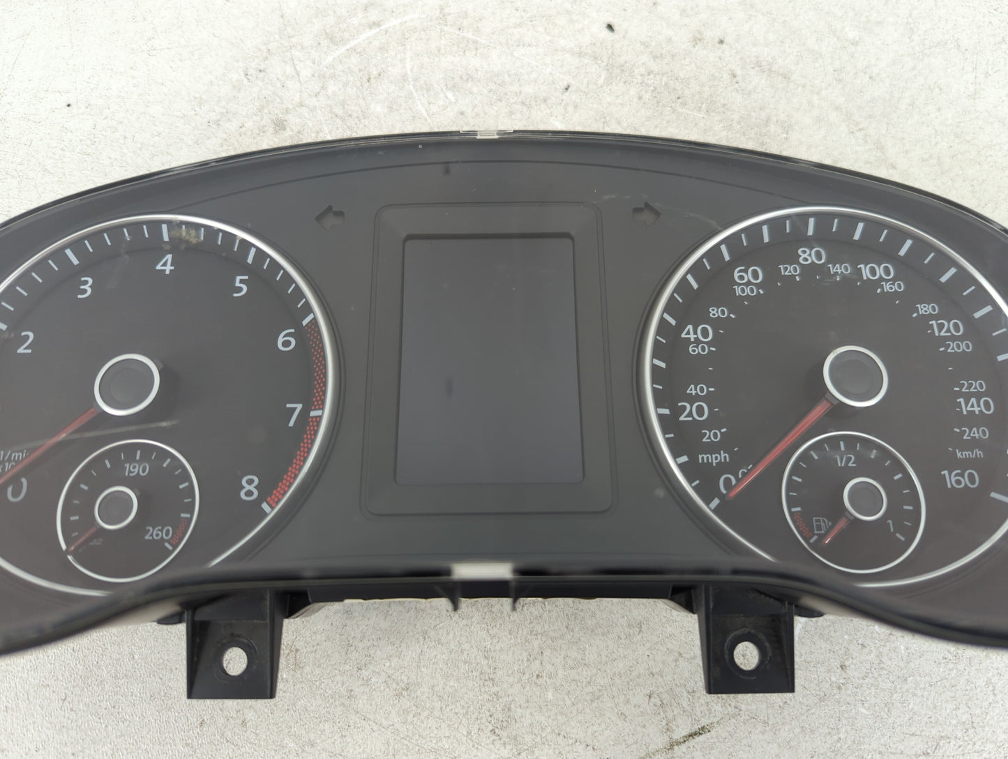 2014 Volkswagen Jetta Instrument Cluster Speedometer Gauges P/N:5C6 920 973 B Fits OEM Used Auto Parts - Oemusedautoparts1.com