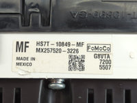 2017 Ford Fusion Instrument Cluster Speedometer Gauges P/N:HS7T-10849-ME HS7T-10849-MF, HS7T-10849-MD Fits OEM Used Auto Parts - Oemusedautoparts1.com