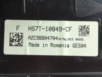 2017 Ford Fusion Instrument Cluster Speedometer Gauges P/N:A2C98804704 HS7T-10849-CF Fits OEM Used Auto Parts - Oemusedautoparts1.com