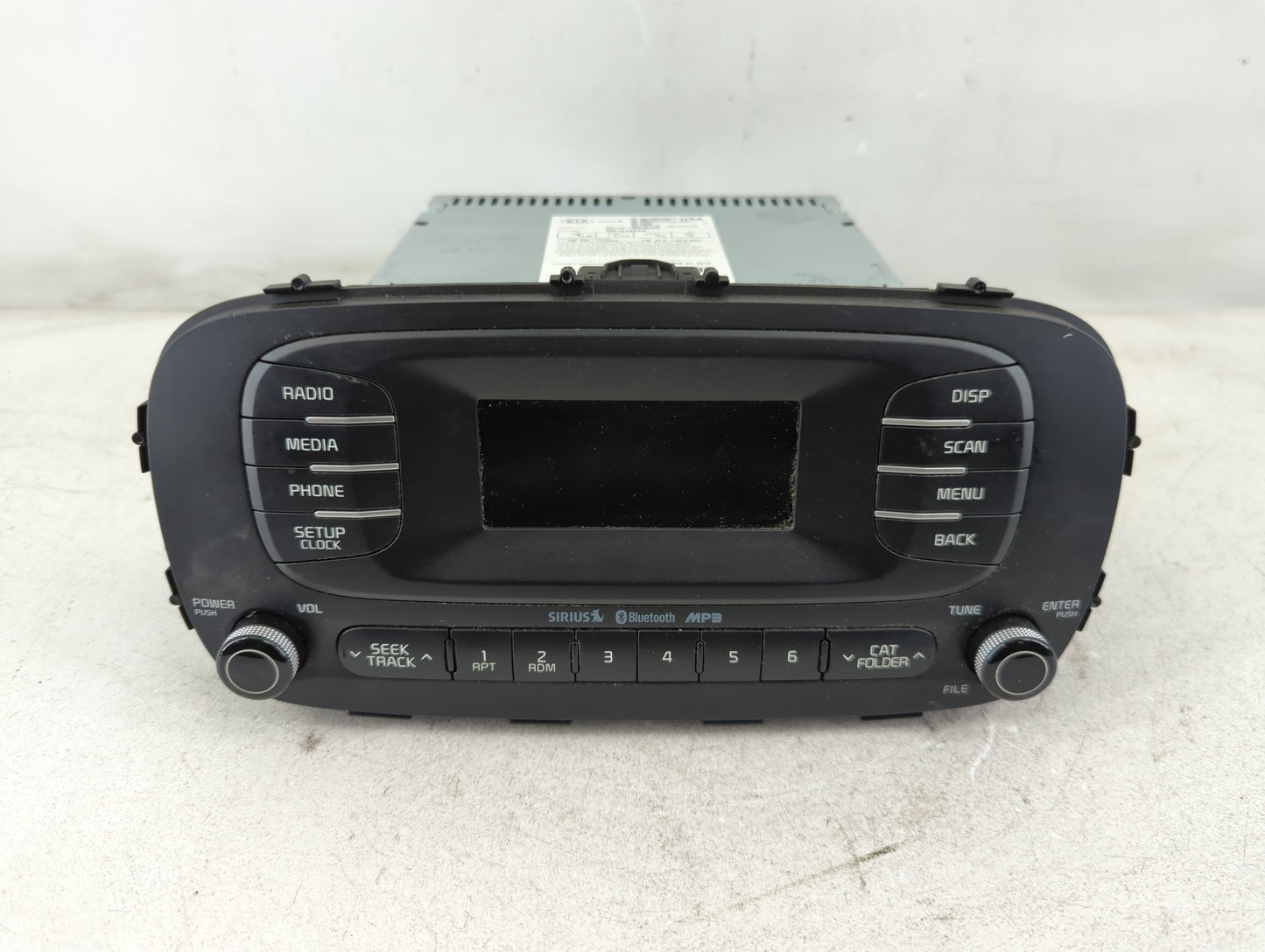 2014-2016 Kia Soul Radio AM FM Cd Player Receiver Replacement P/N:96170-B2090CA Fits Fits 2014 2015 2016 OEM Used Auto Parts - Oemusedautoparts1.com