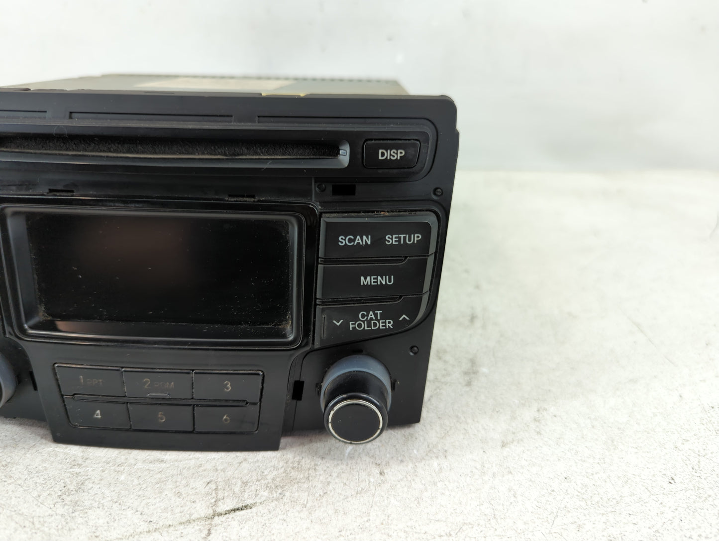 2013-2014 Hyundai Sonata Radio AM FM Cd Player Receiver Replacement P/N:96170-3Q0004X Fits Fits 2013 2014 OEM Used Auto Parts - Oemusedautoparts1.com