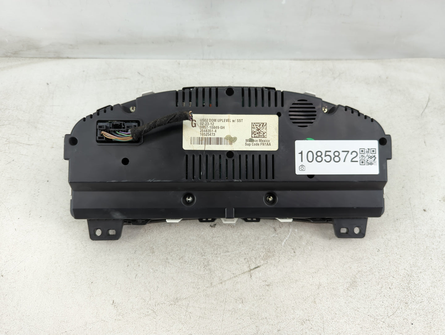 2013 Ford Explorer Instrument Cluster Speedometer Gauges P/N:DB5T-10849-GH Fits OEM Used Auto Parts - Oemusedautoparts1.com