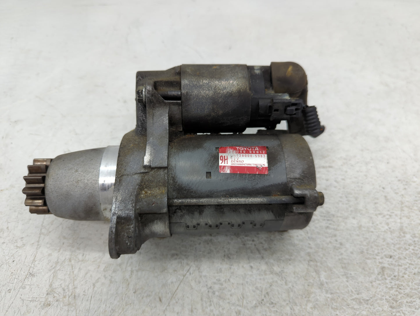 2010-2011 Toyota Camry Car Starter Motor Solenoid OEM P/N:TN428000-5983 28100-0V012 Fits OEM Used Auto Parts - Oemusedautoparts1.com