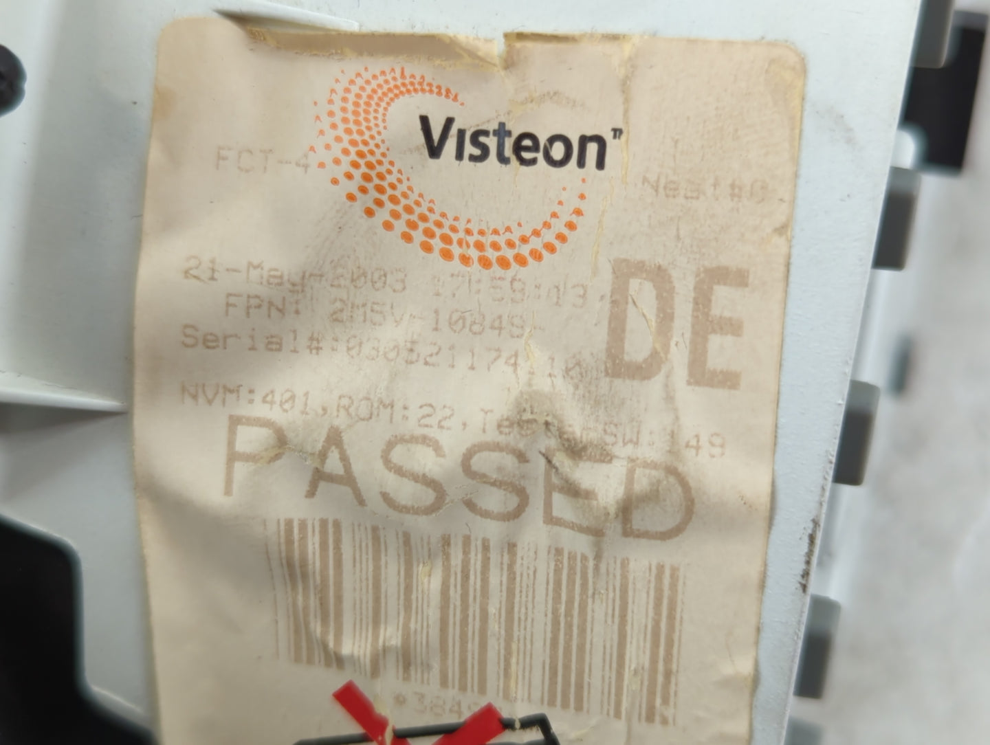 2016 Subaru Legacy Instrument Cluster Speedometer Gauges P/N:85002AL31A A2C96200902, 266773 Fits OEM Used Auto Parts - Oemusedautoparts1.com