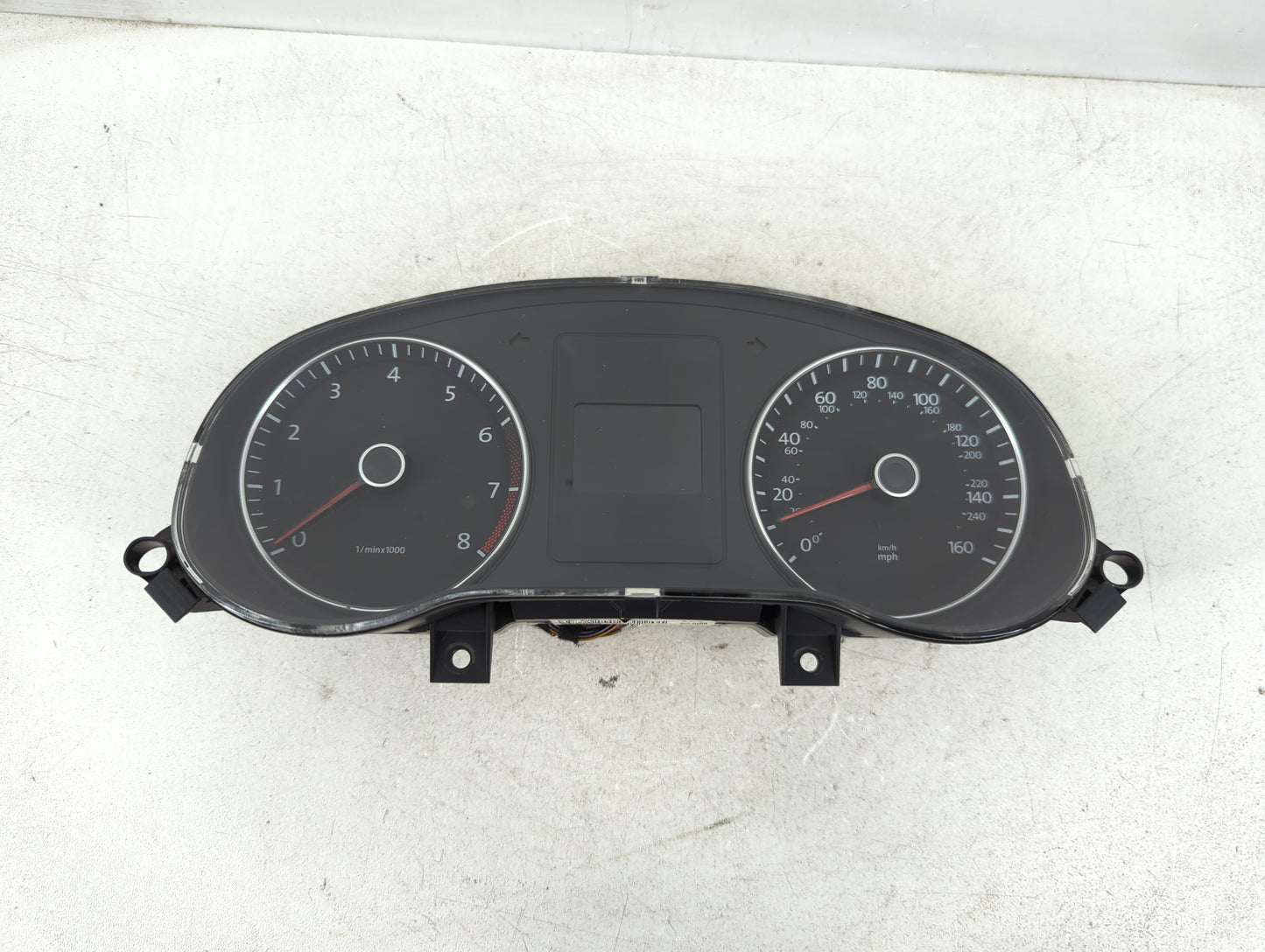 2014 Volkswagen Jetta Instrument Cluster Speedometer Gauges P/N:5C6 920 953 B Fits OEM Used Auto Parts - Oemusedautoparts1.com