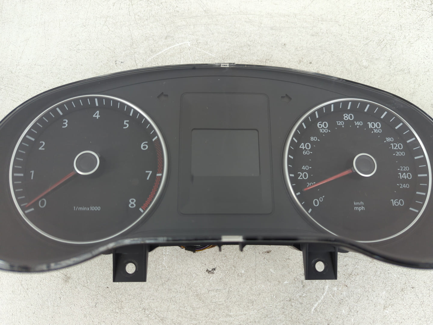 2014 Volkswagen Jetta Instrument Cluster Speedometer Gauges P/N:5C6 920 953 B Fits OEM Used Auto Parts - Oemusedautoparts1.com