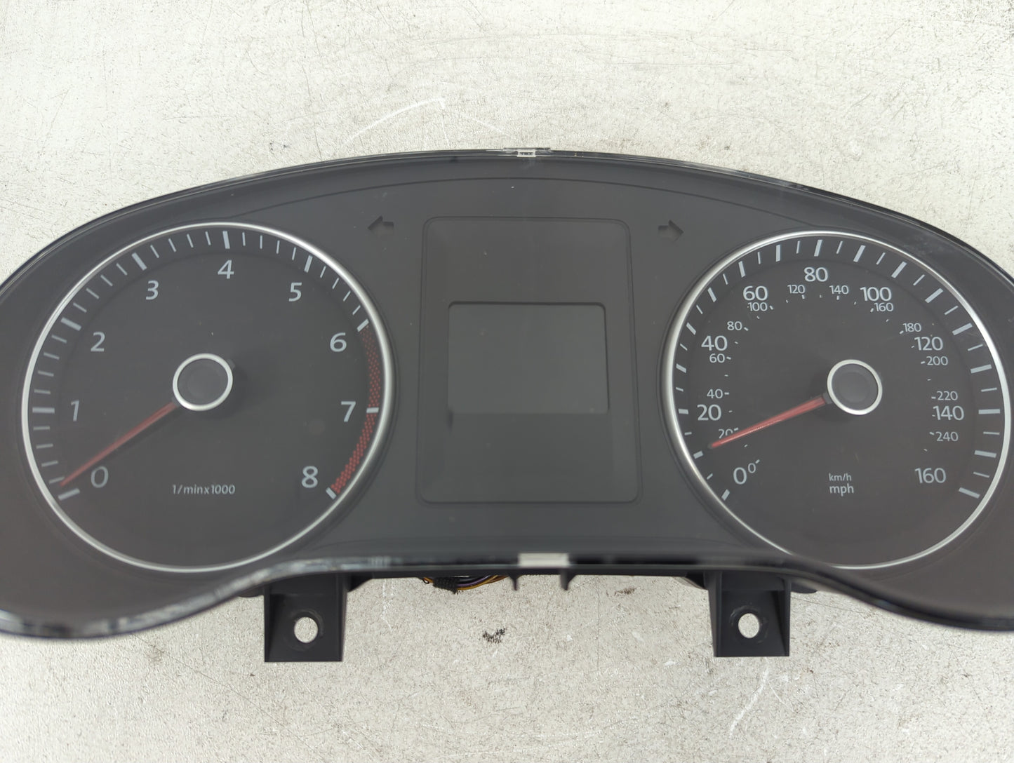 2014 Volkswagen Jetta Instrument Cluster Speedometer Gauges P/N:5C6 920 953 B Fits OEM Used Auto Parts - Oemusedautoparts1.com