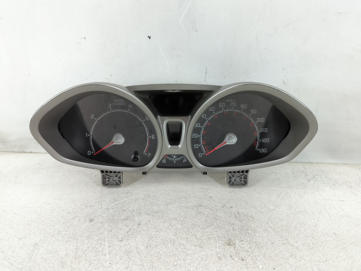 2013 Ford Fiesta Instrument Cluster Speedometer Gauges P/N:DE8T-10849-BA DE8T-10849-CC Fits OEM Used Auto Parts - Oemusedautoparts1.com