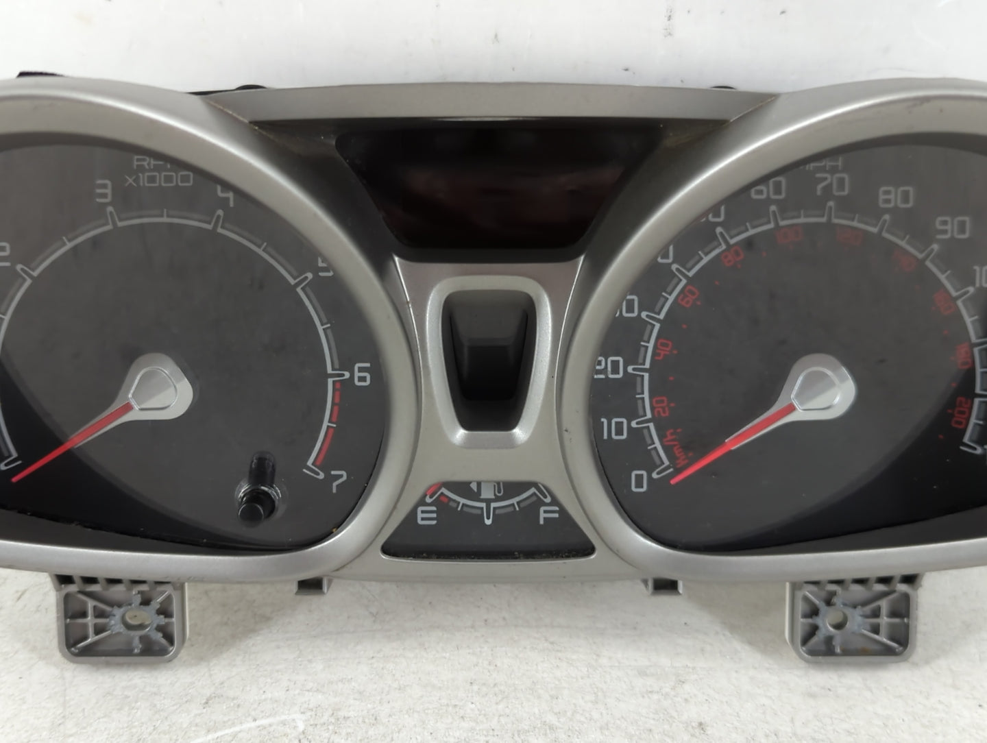 2013 Ford Fiesta Instrument Cluster Speedometer Gauges P/N:DE8T-10849-BA DE8T-10849-CC Fits OEM Used Auto Parts - Oemusedautoparts1.com