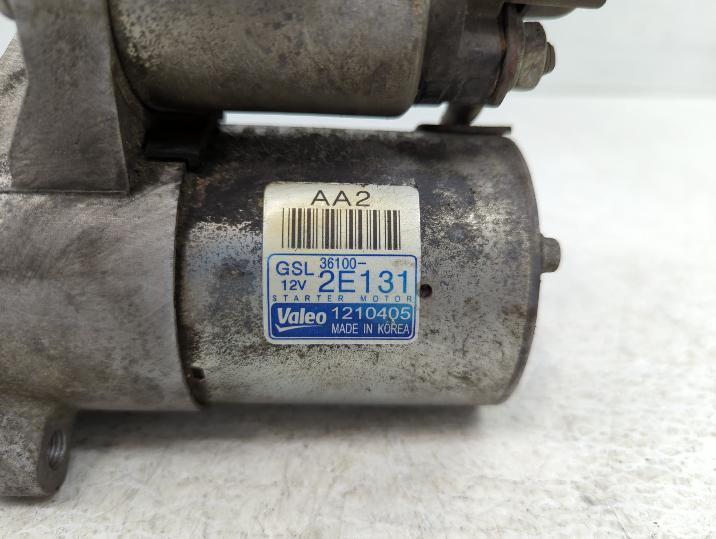 2014-2016 Hyundai Elantra Car Starter Motor Solenoid OEM P/N:36100-2E131 Fits Fits 2014 2015 2016 OEM Used Auto Parts - Oemusedautoparts1.com