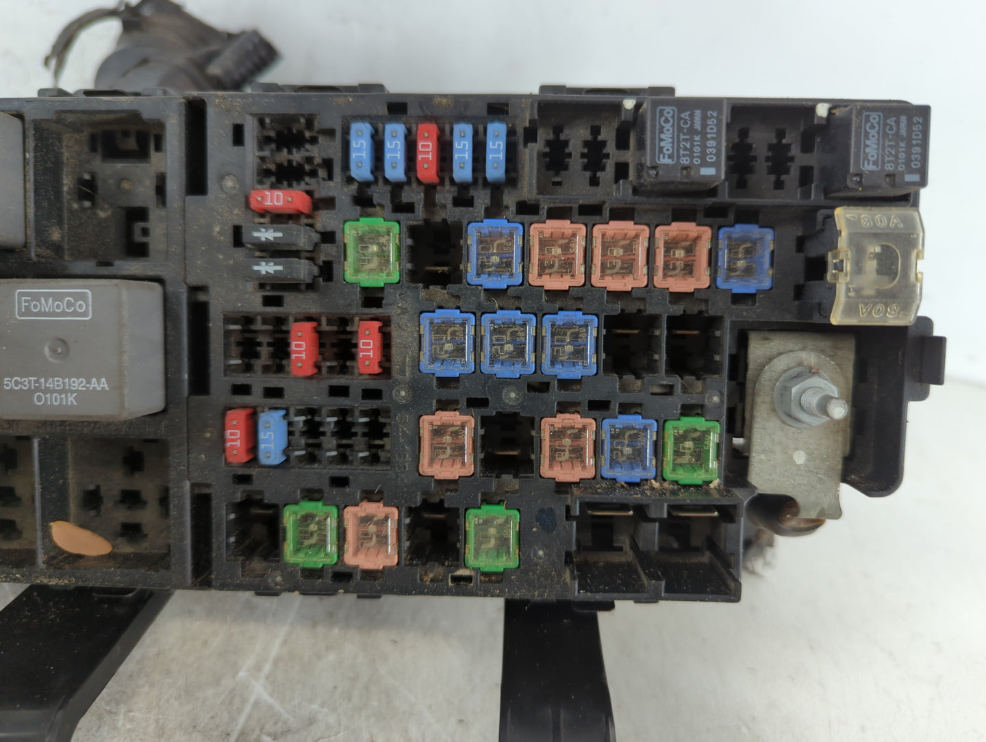 2012-2014 Ford Focus Fusebox Fuse Box Panel Relay Module P/N:BH6T-14290-A Fits Fits 2012 2013 2014 OEM Used Auto Parts - Oemusedautoparts1.com