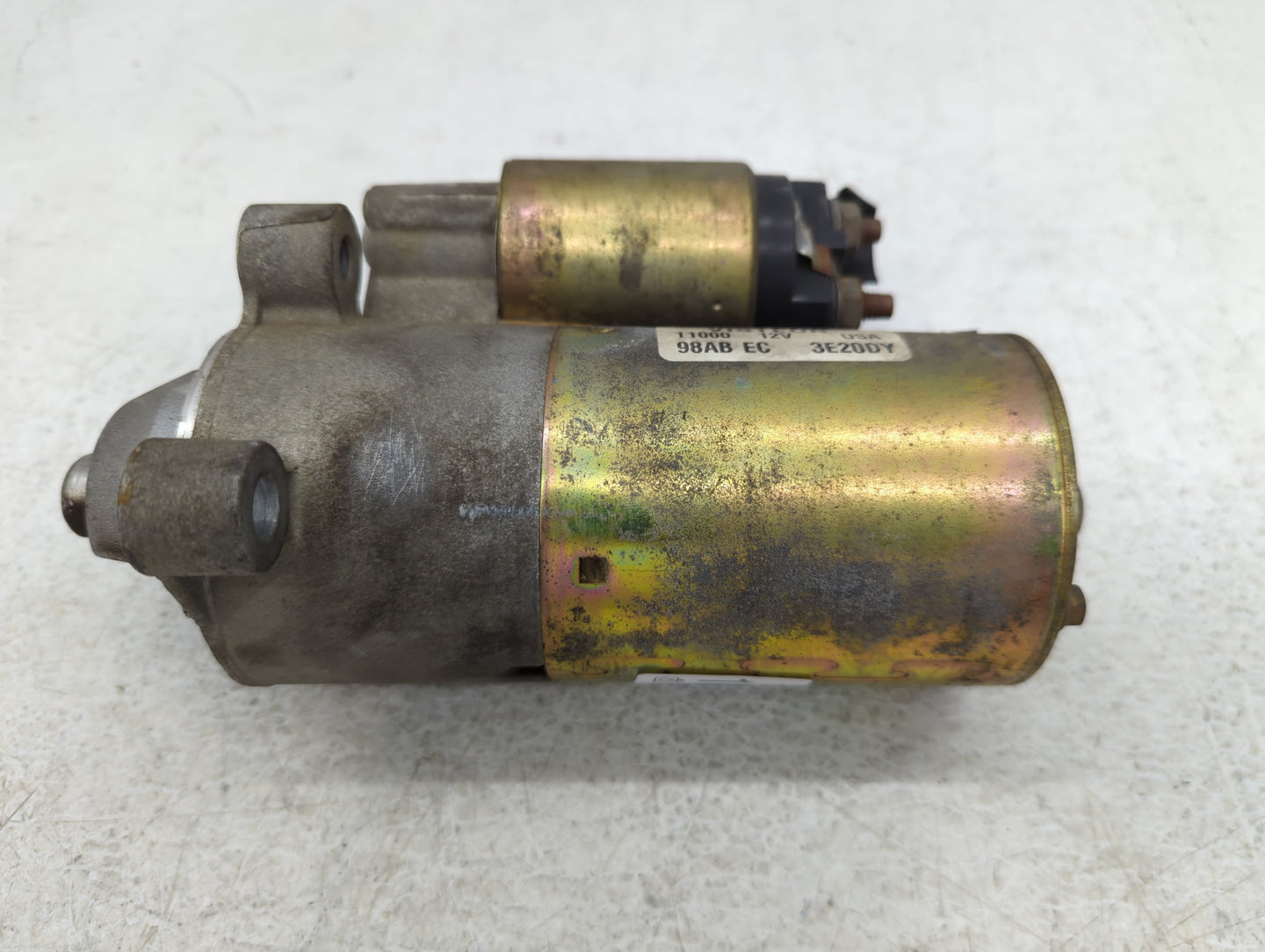 2000-2004 Ford Focus Car Starter Motor Solenoid OEM P/N:98AB 11000 EC Fits Fits 2000 2001 2002 2003 2004 OEM Used Auto Parts - Oemusedautoparts1.com