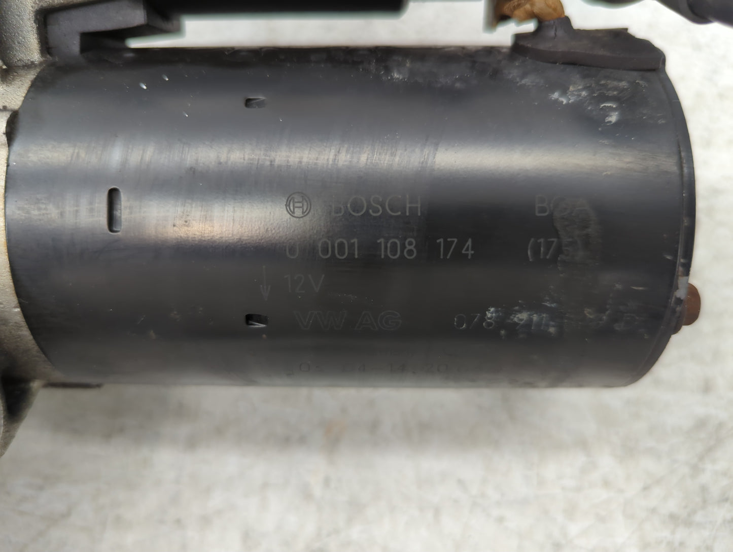 1997-2006 Audi A4 Car Starter Motor Solenoid OEM P/N:0 001 108 174 Fits Fits 1997 1998 1999 2000 2001 2002 2003 2004 2005 2006 OEM Used Auto Parts