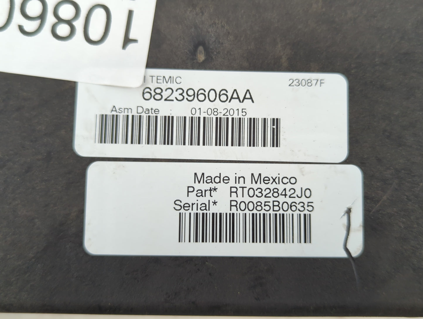 Dodge Caravan Fusebox Fuse Box Relay Module Tipm 68239606aa