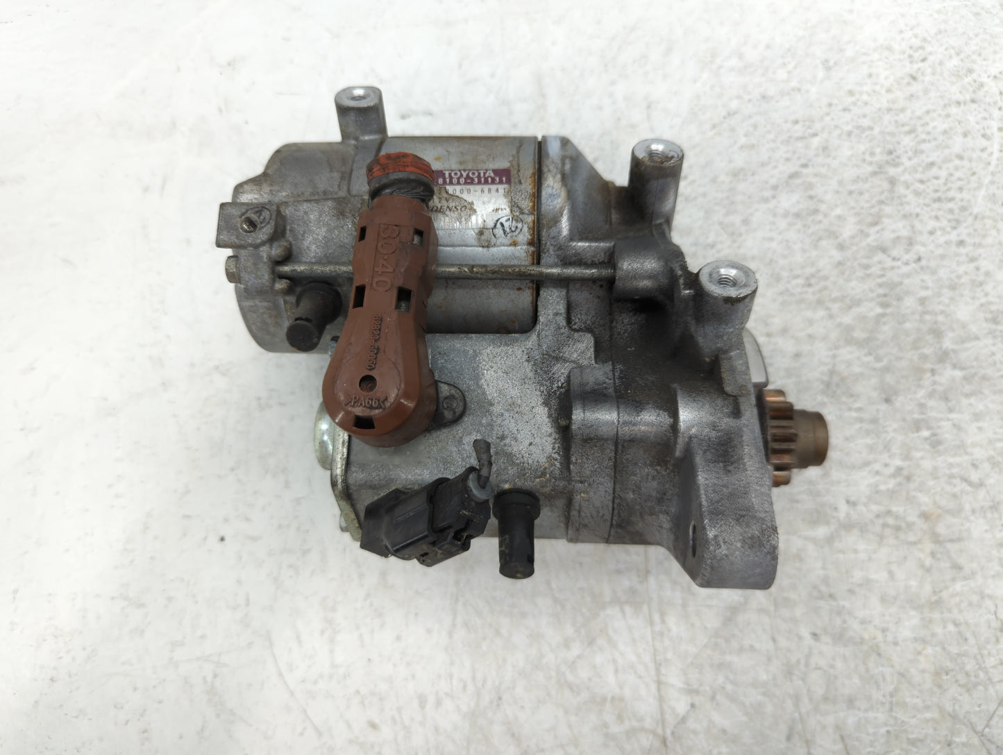 2011-2014 Toyota Tundra Car Starter Motor Solenoid OEM P/N:428000-6841 28100-31131 Fits OEM Used Auto Parts - Oemusedautoparts1.com
