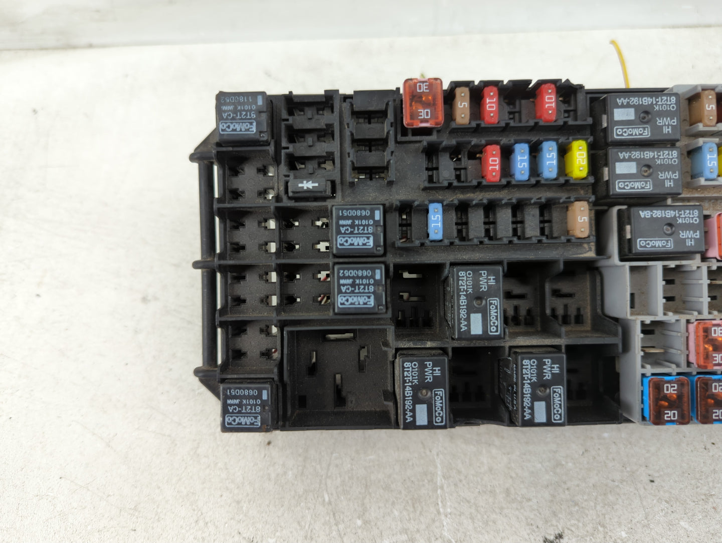 2011 Ford Edge Fusebox Fuse Box Panel Relay Module P/N:BT4T-14290-BE Fits OEM Used Auto Parts - Oemusedautoparts1.com