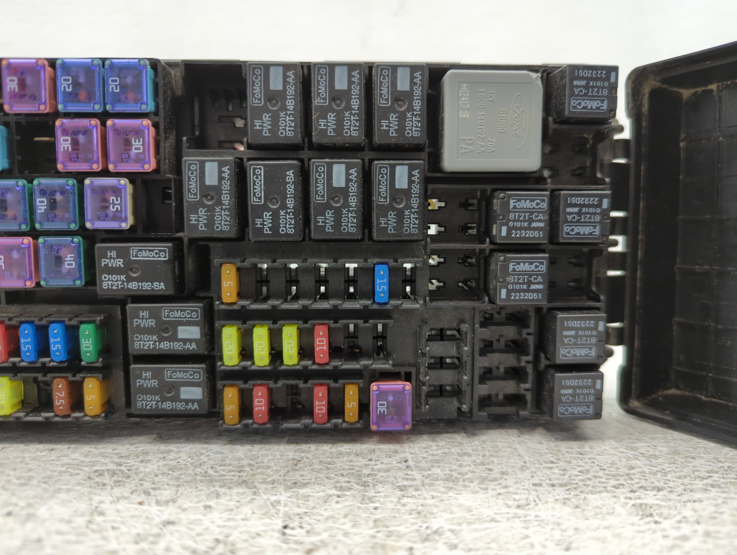 2013 Ford Explorer Fusebox Fuse Box Panel Relay Module P/N:BT4T-14A003-AA Fits OEM Used Auto Parts - Oemusedautoparts1.com