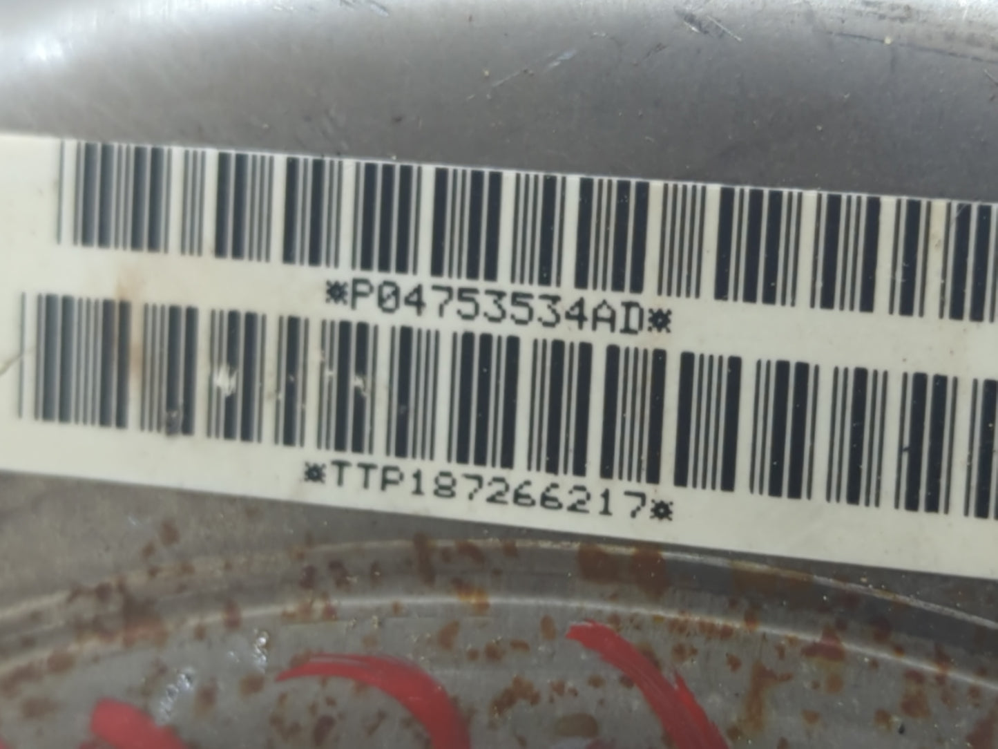 2014 Dodge Avenger Torque Converter Automatic Transmission OEM P/N:P04753534AD Fits OEM Used Auto Parts