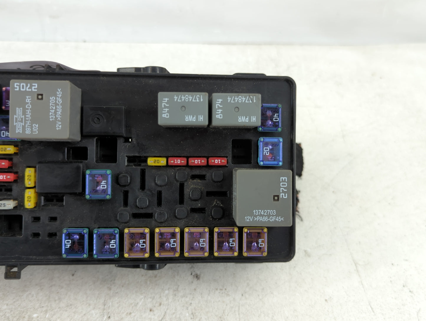 2002-2003 Chrysler Pt Cruiser Fusebox Fuse Box Relay Module Tipm