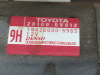 2010-2011 Toyota Camry Car Starter Motor Solenoid OEM P/N:TN428000-5983 28100-0V012 Fits OEM Used Auto Parts - Oemusedautoparts1.com