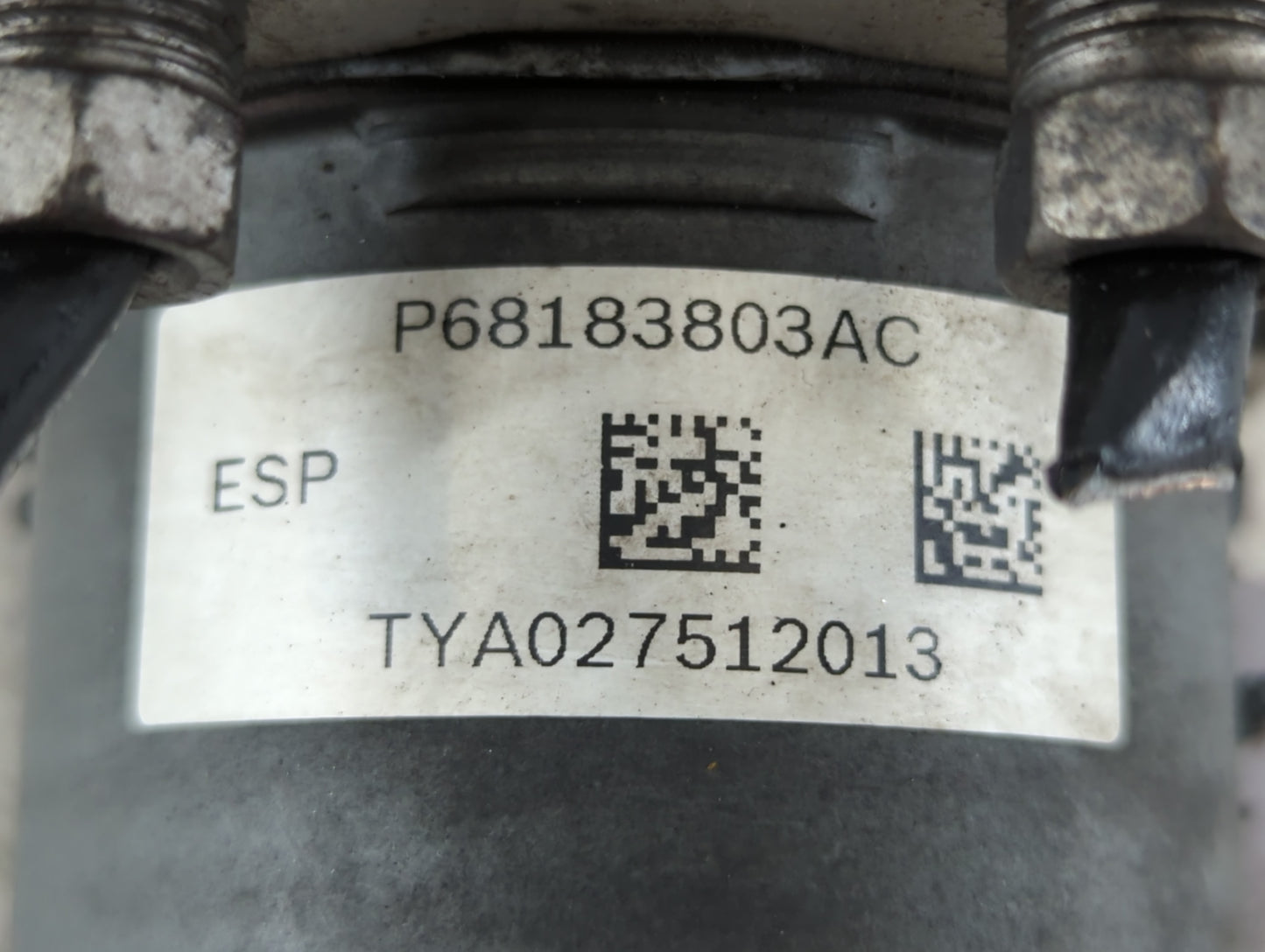 2015 Dodge Caravan ABS Pump Control Module Replacement P/N:P68183803AC Fits Fits 2016 2017 2018 2019 2020 OEM Used Auto Parts