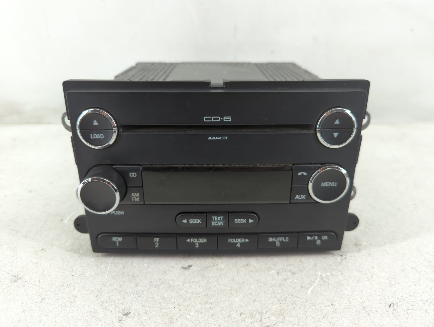 2008-2009 Ford Taurus X Radio AM FM Cd Player Receiver Replacement P/N:8F9T-18C815-GB Fits Fits 2008 2009 OEM Used Auto Parts