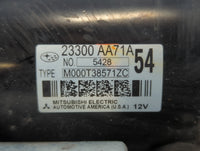 2015-2019 Subaru Legacy Car Starter Motor Solenoid OEM P/N:23300 AA71A Fits Fits 2015 2016 2017 2018 2019 OEM Used Auto Parts - Oemusedautoparts1.com