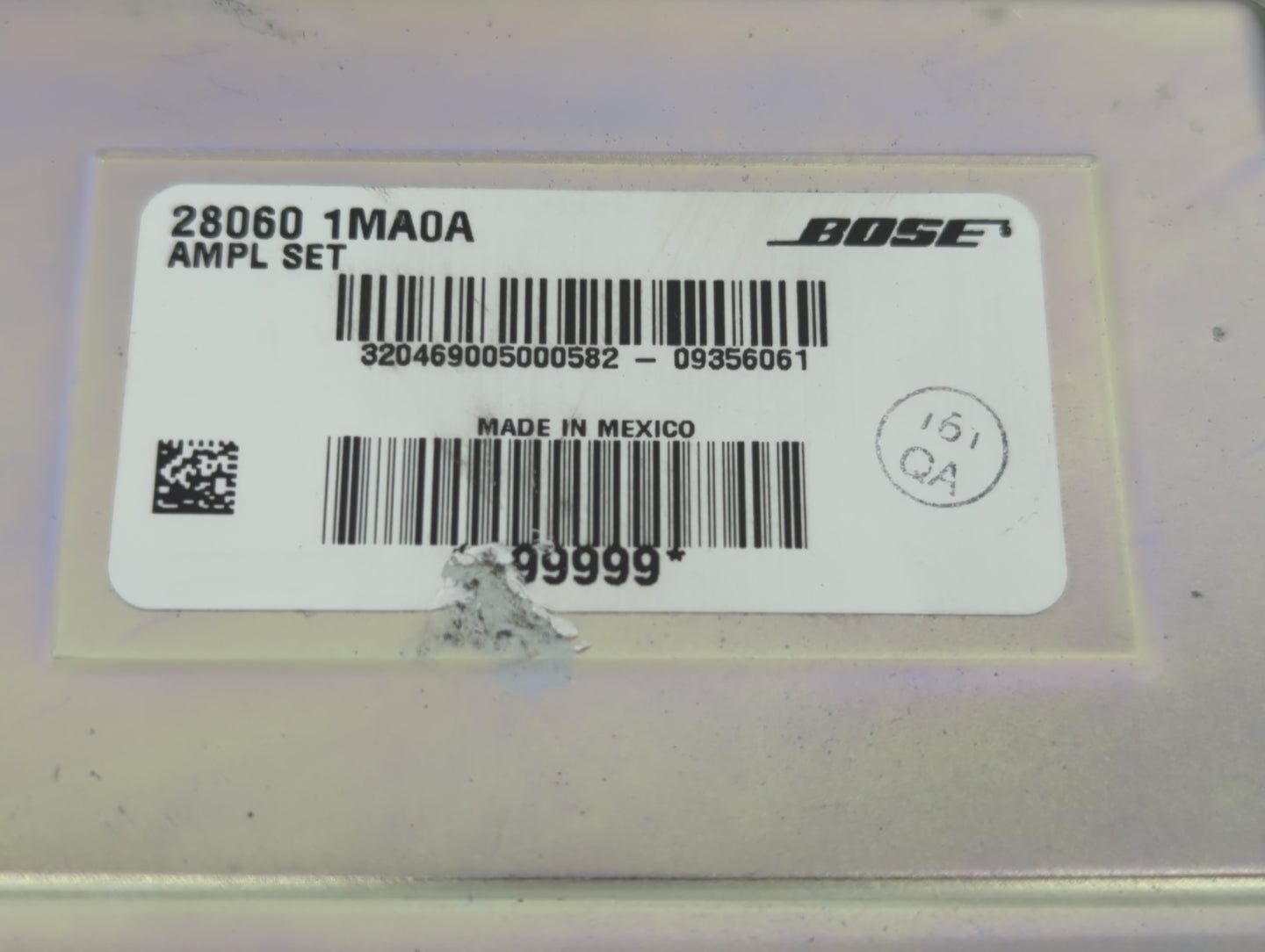 2011-2013 Infiniti M37 Radio AM FM Cd Player Receiver Replacement P/N:28060 1MA0A Fits Fits 2011 2012 2013 2014 2015 2016 2017 OEM Used Auto Parts - Oemusedautoparts1.com