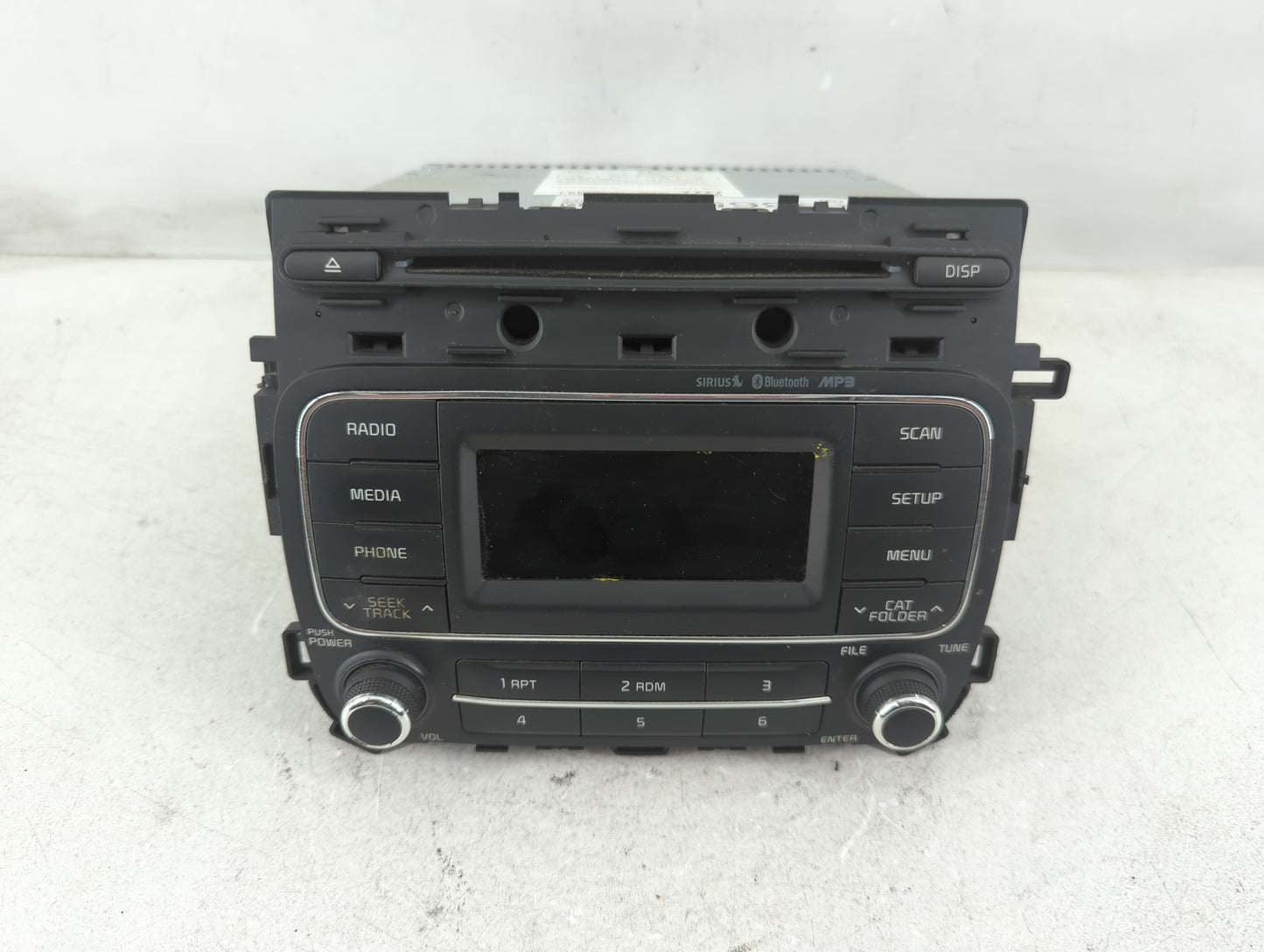 2014-2016 Kia Forte Radio AM FM Cd Player Receiver Replacement P/N:96170-A7771WK Fits Fits 2014 2015 2016 OEM Used Auto Parts - Oemusedautoparts1.com