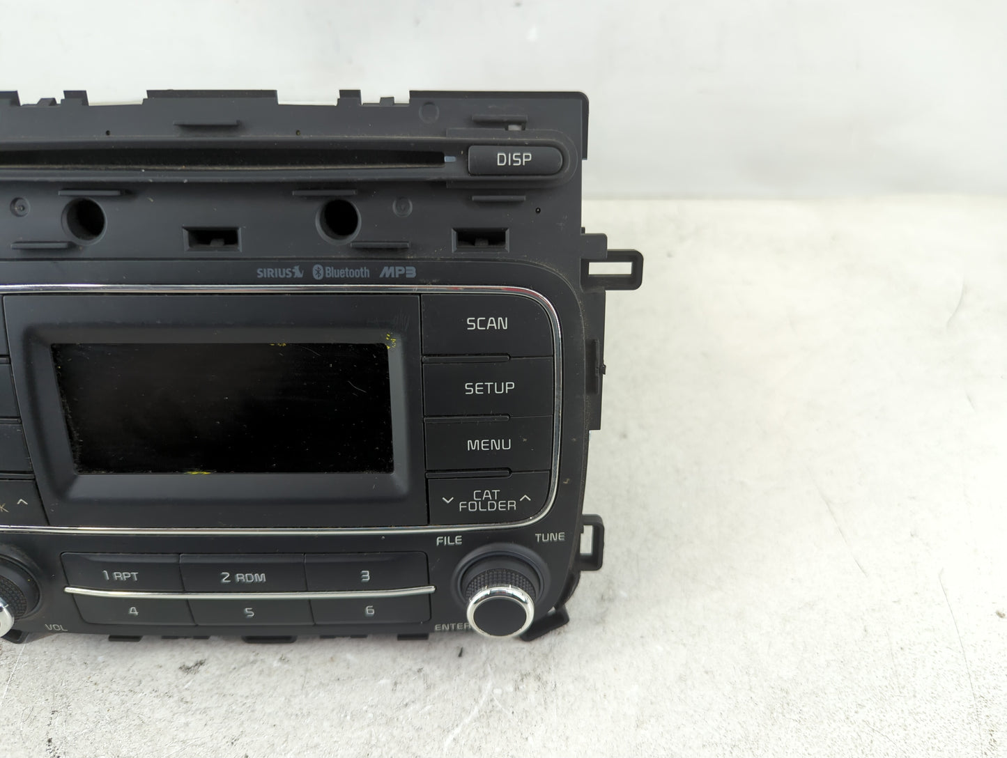 2014-2016 Kia Forte Radio AM FM Cd Player Receiver Replacement P/N:96170-A7771WK Fits Fits 2014 2015 2016 OEM Used Auto Parts - Oemusedautoparts1.com