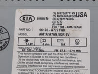 2014-2016 Kia Forte Radio AM FM Cd Player Receiver Replacement P/N:96170-A7771WK Fits Fits 2014 2015 2016 OEM Used Auto Parts - Oemusedautoparts1.com