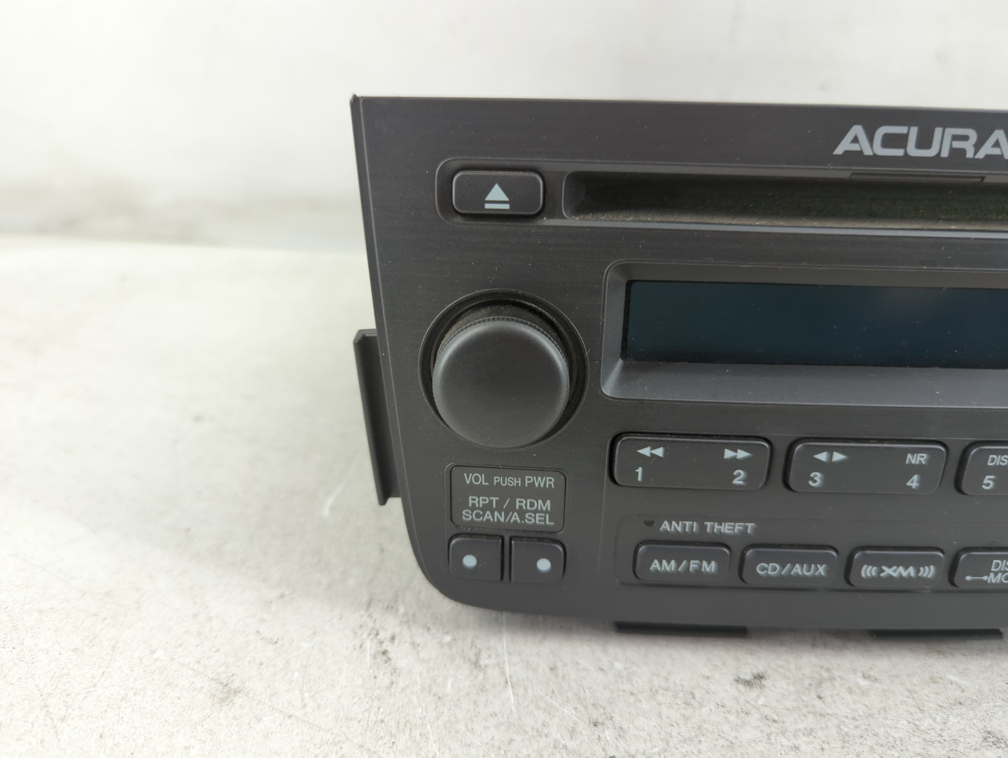 2005-2006 Acura Mdx Radio AM FM Cd Player Receiver Replacement P/N:39101-S3V-A070-M1 39100-S3V-A350 Fits Fits 2005 2006 OEM Used Auto Parts - Oemusedautoparts1.com