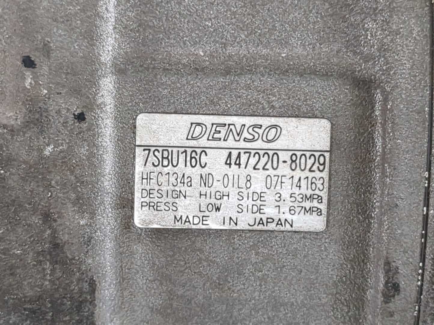 2001-2005 Bmw 325i Air Conditioning A/c Ac Compressor Oem