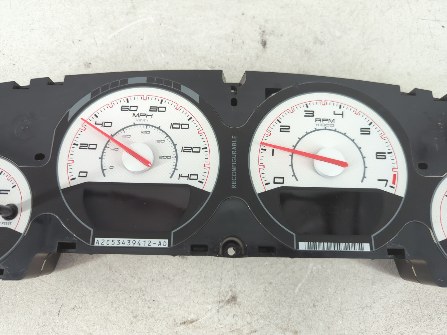 2011 Dodge Challenger Instrument Cluster Speedometer Gauges P/N:P56046265AF Fits OEM Used Auto Parts