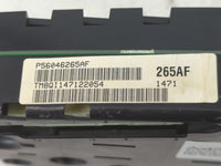 2011 Dodge Challenger Instrument Cluster Speedometer Gauges P/N:P56046265AF Fits OEM Used Auto Parts