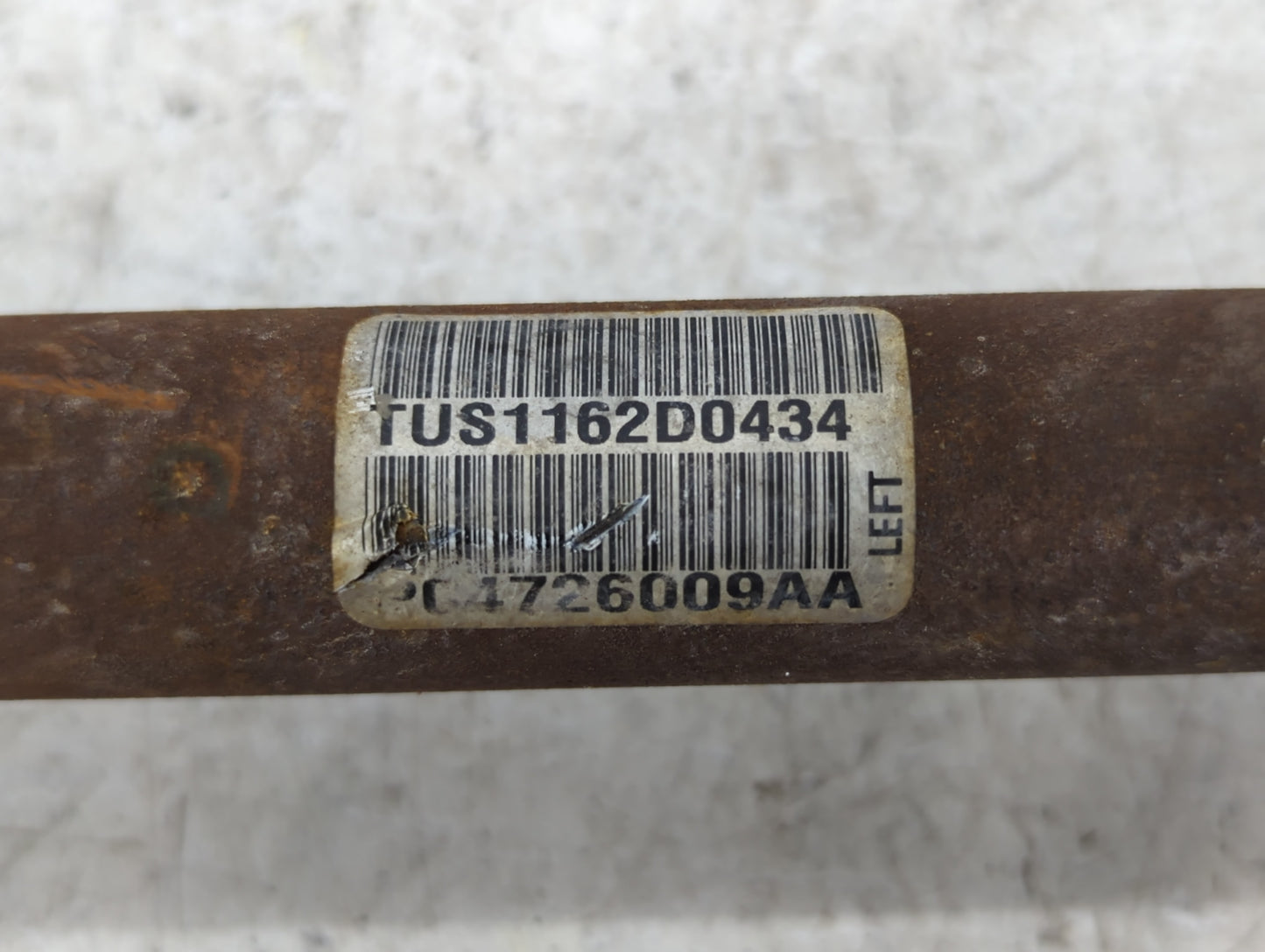 2011-2014 Chrysler 300 Axle Shaft Front Driver Cv C/v