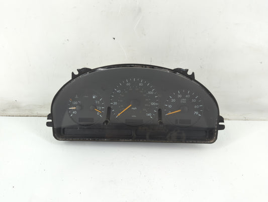 2001 Mercedes-Benz Ml320 Instrument Cluster Speedometer Gauges P/N:A163 540 28 11 Fits OEM Used Auto Parts