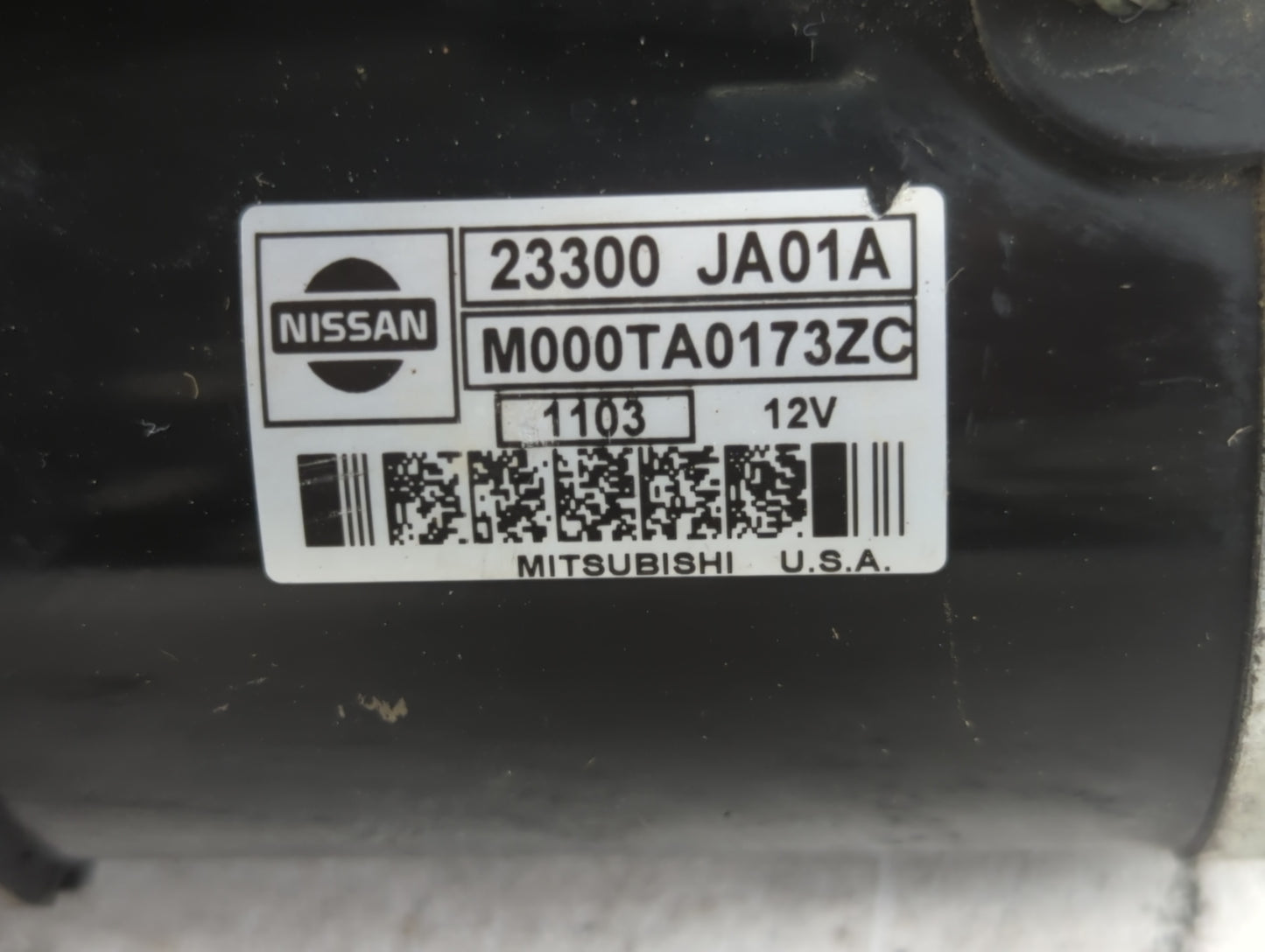 2007-2013 Nissan Altima Car Starter Motor Solenoid OEM P/N:23300 JA01A Fits Fits 2007 2008 2009 2010 2011 2012 2013 OEM Used Auto Parts - Oemusedautoparts1.com