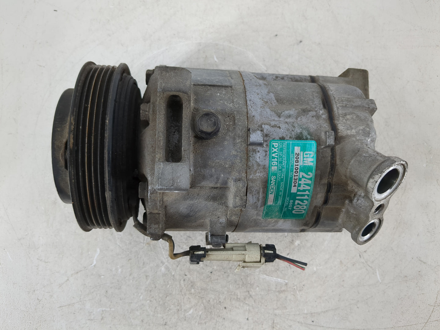 2003-2005 Saab 9-3 Air Conditioning A/c Ac Compressor Oem - Oemusedautoparts1.com