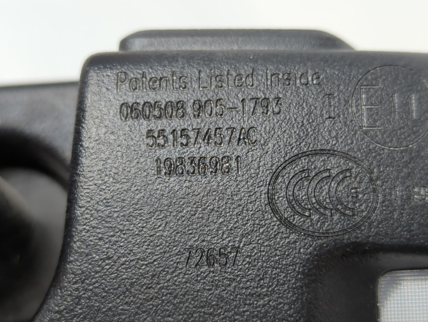 2009 Dodge Journey Interior Rear View Mirror Replacement OEM P/N:55157457AC Fits OEM Used Auto Parts