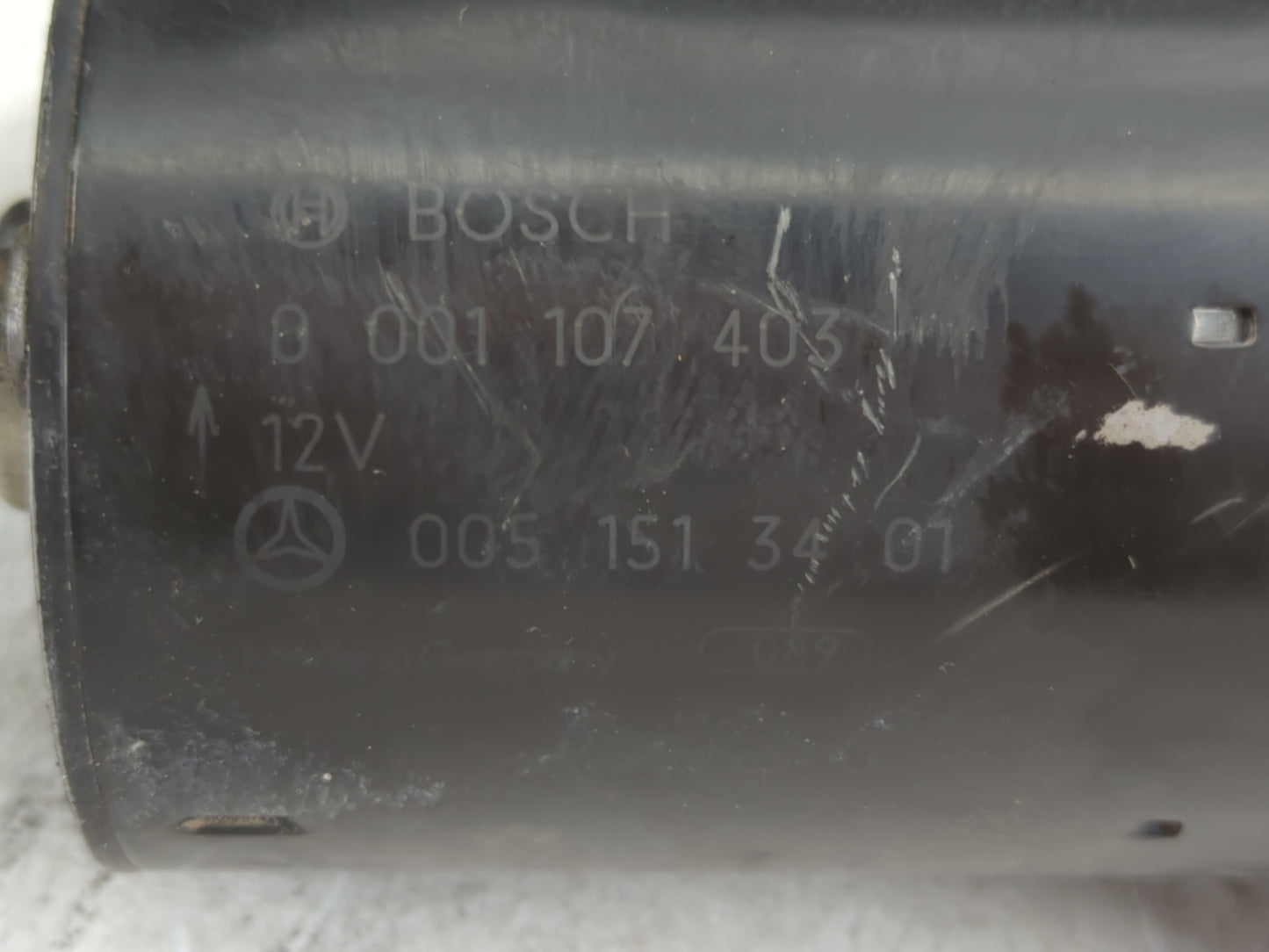 1997-2002 Mercedes-Benz C230 Car Starter Motor Solenoid OEM P/N:0 001 107 403 Fits OEM Used Auto Parts